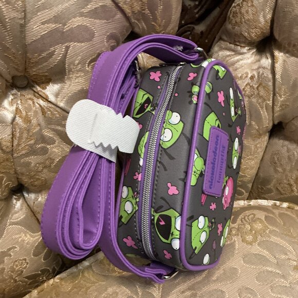 Loungefly Nickelodeon Invader Zim Purse - Picture 2 of 4